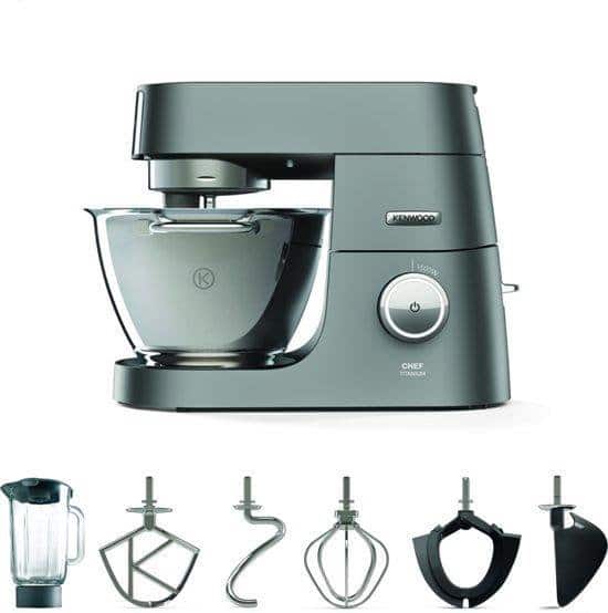 Beste keukenmachine Kenwood Chef Titanium KVC-serie