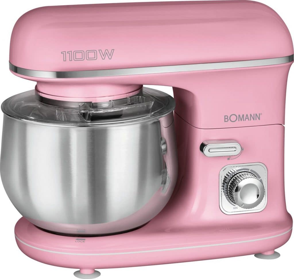 De 7 roze keukenmachines